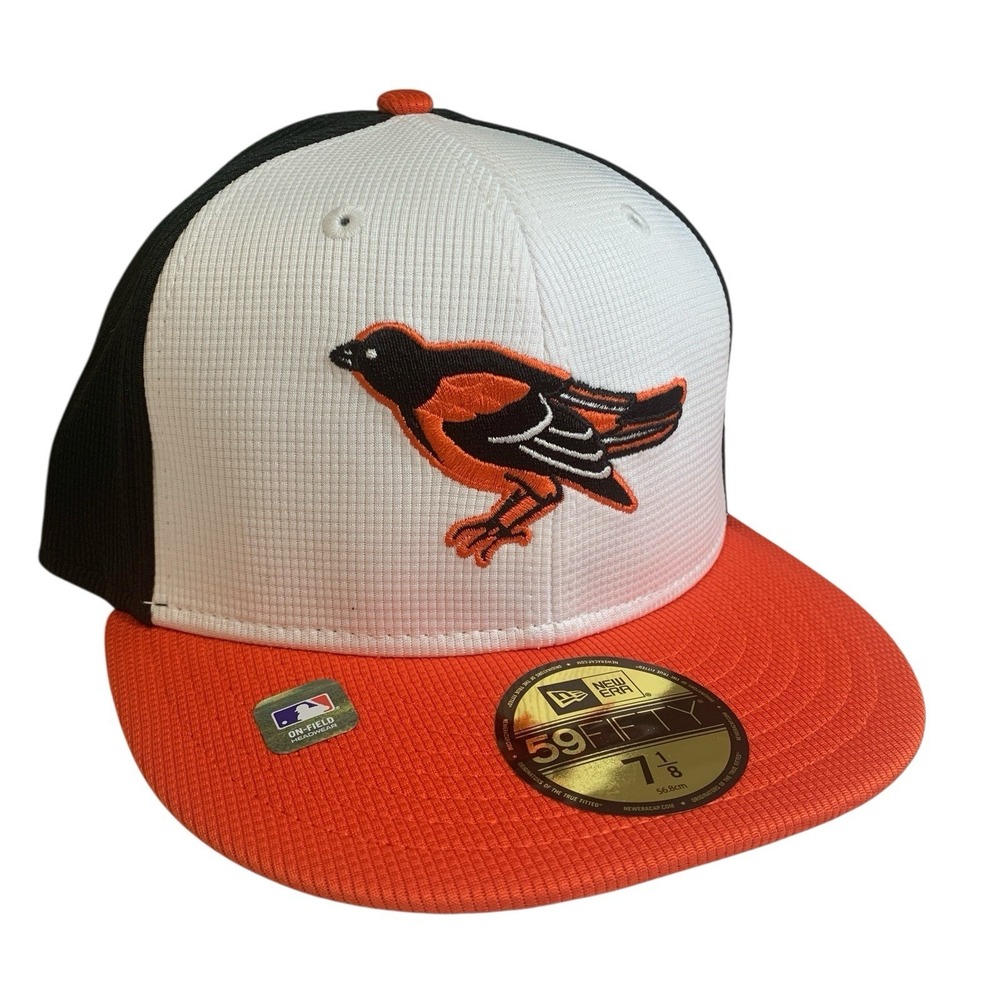 New Era Baltimore Orioles On-Field Batting Practice 59FIFTY FItted Hat 7 1/8